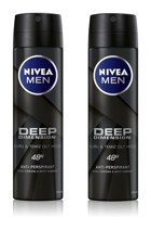 Nivea Deep Dimension Pudrasız Ter Önleyici Antiperspirant Sprey Erkek Deodorant 2x150 ml
