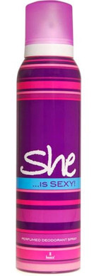 She Sexy Pudrasız Ter Önleyici Sprey Kadın Deodorant 4x150 ml