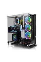 Thermaltake Core P5 V2 RGB Sıvı Soğutmalı 7 Fanlı Siyah Dikey Kullanım Mid Tower Oyuncu Bilgisayar Kasası