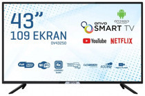 Onvo OV43250 43 inç FULL HD 108 Ekran Flat Uydu Alıcılı Smart Led Android Televizyon