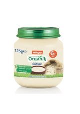 Milupa Sütlaç Laktozsuz Tahıllı Glutensiz Organik Kavanoz Maması 125 gr
