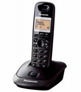 Panasonic KX-TG2511 50 Kayıt 1 Ahize Telsiz Telefon Siyah
