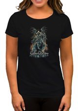 Zepplin Giyim Children Of Bodom Horseman Siyah Kadın T-Shirt Xs