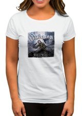 Zepplin Giyim Sabaton The War To End All Wars Beyaz Kadın T-Shirt S