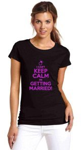 Qivi Can'T Keep Calm Can´T Keep Calm Baskılı Siyah Kadın T-Shirt Siyah Xl