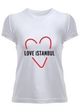 Tisho Love Istanbul Kadın T-Shirt 2Xl