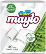 Maylo Bambu 3 Katlı 40'lı Rulo Tuvalet Kağıdı