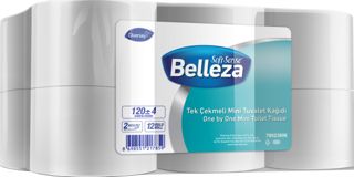Belleza Ultra 2 Katlı 12'li Rulo Tuvalet Kağıdı