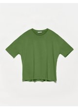 Dilvin Basic T-Shirt Haki 001 Haki S