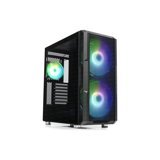 Dark Maxima V20 RGB Mesh Sıvı Soğutmalı 8 Fanlı Siyah Dikey Kullanım Mid Tower Oyuncu Bilgisayar Kasası