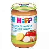HiPP Domatesli ve Tavuklu Laktozsuz Tahılsız Organik Sebzeli Kavanoz Maması 220 gr