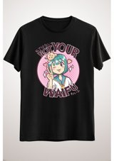 Green Mint Greenmint Unisex Siyah T-Shirt Anime Kawaii Girl M
