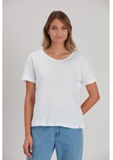 Alexander Gardi Alexandergardı Pamuklu T-Shirt (B21 33500) Beyaz M