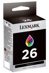 Lexmark 26 Lexmark Muadil 26 Renkli Kartuş Seti