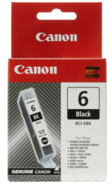 Canon BCI-6BK Orijinal Siyah Mürekkep Kartuş