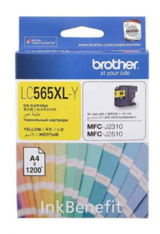 Brother LC565XL-Y Orijinal Sarı Mürekkep Kartuş