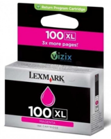 Lexmark 100XL Orijinal Kırmızı Mürekkep Kartuş