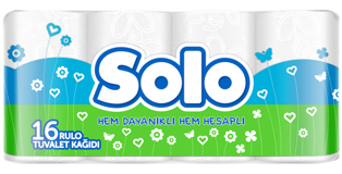 Solo 2 Katlı 16'lı Rulo Tuvalet Kağıdı