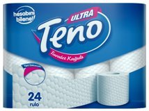 Teno Ultra 2 Katlı 24'lü Rulo Tuvalet Kağıdı