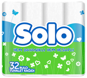 Solo 2 Katlı 32'li Rulo Tuvalet Kağıdı