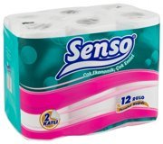 Senso 2 Katlı 12'li Rulo Tuvalet Kağıdı