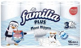 Familia Plus Maxi Hijyen 3 Katlı 16'lı Rulo Tuvalet Kağıdı