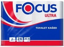 Focus Ultra 2 Katlı 24'lü Rulo Tuvalet Kağıdı