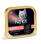 Reflex Plus Somonlu Jöleli Yetişkin Yaş Kedi Maması 100 gr