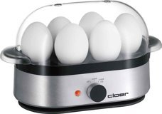 Cloer 6099 6'lı 400 W Çelik Gri Yumurta Haşlayıcı