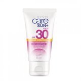 Avon Care Sun+ Shine Renksiz 30 Faktör Hassas Ciltler İçin Yağlı Suya Dayanıklı Vücut ve Yüz Güneş Kremi 50 ml