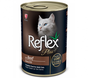 Reflex Plus Dana Etli Ezme Yetişkin Yaş Kedi Maması 400 gr