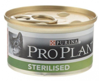 Pro Plan Sterilised Kısırlaştırılmış Somonlu Ton Balıklı Soslu Yetişkin Yaş Kedi Maması 85 gr