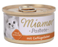 Miamor Pastete Ciğerli Soslu Yetişkin Yaş Kedi Maması 85 gr