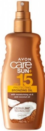Avon Hindistan Cevizi Yağı Yoğun 15 Faktör Vücut İçin Güneşsiz Bronzlaştırıcı Yağ 150 ml