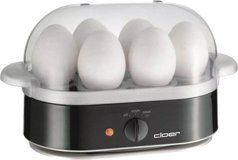 Cloer 6090 6'lı 400 W Plastik Siyah Yumurta Haşlayıcı