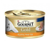 Gourmet Gold Hindili Yetişkin Yaş Kedi Maması 85 gr