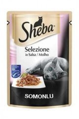 Sheba Pouch Somonlu Yetişkin Yaş Kedi Maması 85 gr