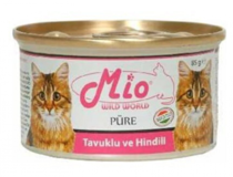 Mio Adult Hindili Tavuklu Yetişkin Yaş Kedi Maması 85 gr