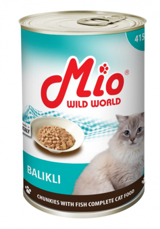 Mio Adult Balıklı Ezme Yetişkin Yaş Kedi Maması 415 gr