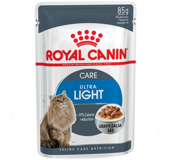 Royal Canin Ultra Light Gravy Pouch Kümes Hayvanlı Soslu Yetişkin Yaş Kedi Maması 85 gr