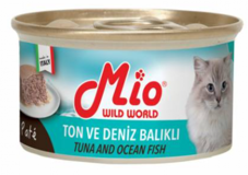 Mio Deniz Balıklı Ton Balıklı Yetişkin Yaş Kedi Maması 85 gr