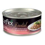 Reflex Plus Essential Somonlu Ton Balıklı Yetişkin Yaş Kedi Maması 70 gr