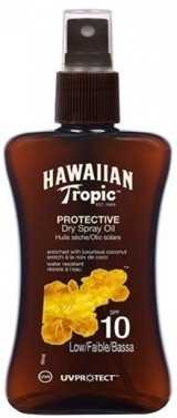 Hawaiian Tropic Hindistan Cevizi Yağı Yoğun 10 Faktör Vücut İçin Bronzlaştırıcı Yağ 200 ml