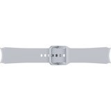Samsung Watch 5 Uyumlu 20 mm Silikon Akıllı Bileklik Kordonu Gümüş