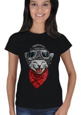 Tisho Adventurer Cat Kadın T-Shirt 2Xl