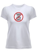 Tisho Stress Getirmek Yasak Kadın T-Shirt M