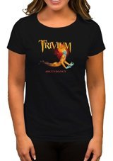 Zepplin Giyim Trivium Ascendancy Siyah Kadın T-Shirt L