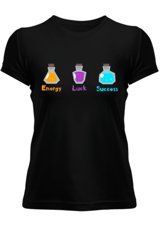 Tisho Energy, Luck, Success Kadın T-Shirt 3Xl