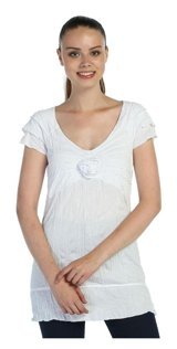 Bulalgiy Kadın Beyaz T-Shirt Bga015924 38