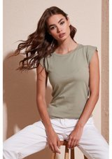 Lela Bayan T-Shirt 5864019 Olive S